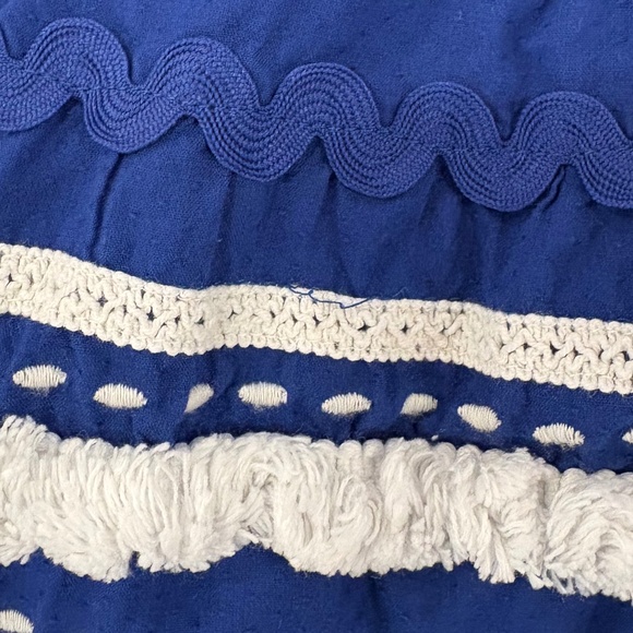 Mini Boden Tiered Twirly Ric Rac Dress - Picture 3 of 4